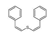 cis,cis-bis[β-styryl] sulfide Structure