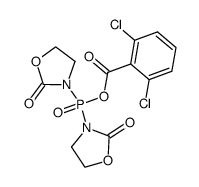 bis(2-oxooxazolidin-3-yl)phosphinic 2,6-dichlorobenzoic anhydride Structure