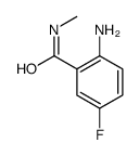 2-amino-5-fluoro-N-methylbenzamide结构式