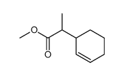 methyl 2-cyclohexen-2-yl-n-propionate Structure