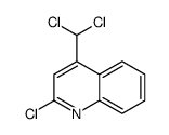 2-chloro-4-(dichloromethyl)quinoline结构式