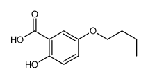 5-butoxy-2-hydroxybenzoic acid Structure