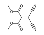 dimethyl 2,2-dicyanoethene-1,1-dicarboxylate Structure