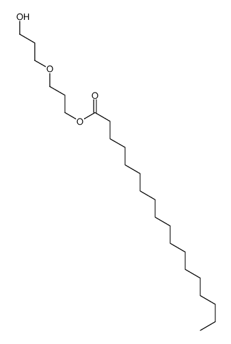 3-(3-hydroxypropoxy)propyl octadecanoate结构式