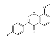 N-(4-bromophenyl)-2,3-dimethoxybenzamide结构式