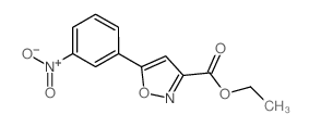 Ethyl 5-(3-Nitrophenyl)isoxazole-3-carboxylate picture