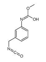 methyl N-[3-(isocyanatomethyl)phenyl]carbamate Structure
