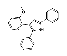3-(2-methoxyphenyl)-2,5-diphenyl-1H-pyrrole Structure