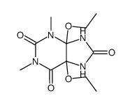 4,5-diethoxy-1,3-dimethyl-tetrahydro-purine-2,6,8-trione Structure
