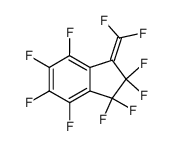 Perfluoro(1-methyleneindane) Structure