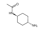 N-(trans-4-aminocyclohexyl)-Acetamide结构式