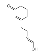 N-[2-(3-oxocyclohexen-1-yl)ethyl]formamide Structure
