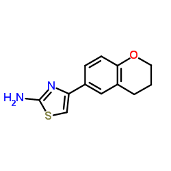 4-CHROMAN-6-YL-THIAZOL-2-YLAMINE Structure