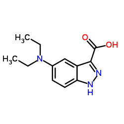 5-(Diethylamino)-1H-indazole-3-carboxylic acid Structure