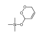 3,6-dihydro-1,2-dioxin-3-yloxy(trimethyl)silane Structure