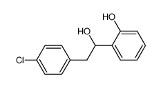 2-[2-(4-Chloro-phenyl)-1-hydroxy-ethyl]-phenol Structure