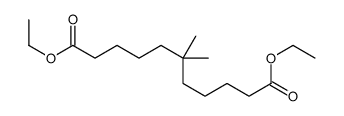 diethyl 6,6-dimethylundecanedioate结构式