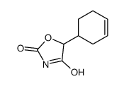 5-cyclohex-3-en-1-yl-1,3-oxazolidine-2,4-dione结构式