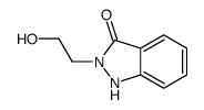 2-(2-hydroxyethyl)-1H-indazol-3-one结构式