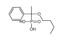 (1-butoxy-1-phenylethyl)phosphonic acid Structure