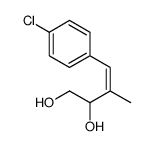 4-(4-chlorophenyl)-3-methylbut-3-ene-1,2-diol Structure