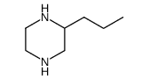 Piperazine, 2-propyl- (7CI,9CI) structure