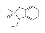 1-ethyl-2-methyl-3H-1,2λ5-benzazaphosphole 2-oxide结构式