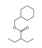 cyclohexylmethyl 2-ethylbutanoate Structure