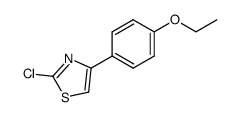 2-CHLORO-4-(4-ETHOXYPHENYL)THIAZOLE结构式