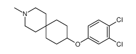 9-(3,4-dichlorophenoxy)-3-methyl-3-azaspiro[5.5]undecane Structure