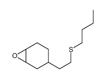 4-(2-butylsulfanylethyl)-7-oxabicyclo[4.1.0]heptane Structure