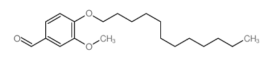 4-dodecoxy-3-methoxy-benzaldehyde结构式