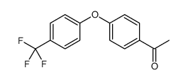 Ethanone, 1-[4-[4-(trifluoromethyl)phenoxy]phenyl]- Structure