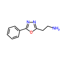 2-(5-phenyl-1,3,4-oxadiazol-2-yl)ethanamine结构式