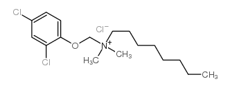 [(2,4-dichlorophenoxy)methyl]dimethyloctylammonium chloride结构式