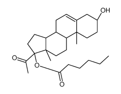 3beta,17-dihydroxypregn-5-en-20-one 17-hexanoate picture