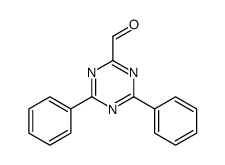 4,6-diphenyl-1,3,5-triazine-2-carbaldehyde结构式