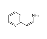 (Z)-2-pyridin-2-ylethenamine Structure