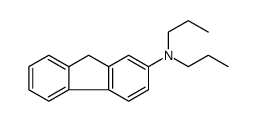 9H-Fluoren-2-amine, N,N-dipropyl-结构式