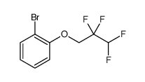 Benzene, 1-bromo-2-(2,2,3,3-tetrafluoropropoxy)结构式