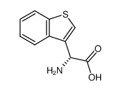 (R)-alpha-aminobenzothiophene-3-acetic acid Structure