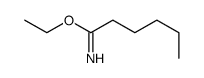 Hexanimidic acid ethyl ester结构式