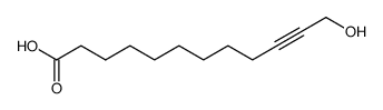 12-hydroxy-10-dodecynoic acid结构式