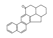 1',9-Methylen-4-oxo-1',2',3',4',1,2,3,4-octahydro(1,2:5,6)dibenzanthracen结构式