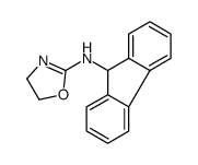 N-(9H-fluoren-9-yl)-4,5-dihydro-1,3-oxazol-2-amine结构式