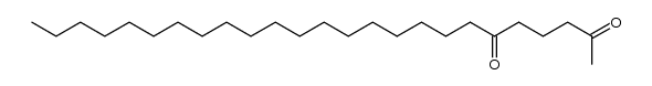 pentacosane-2,6-dione Structure