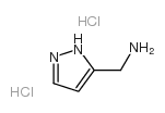 1-H-Pyrazole-3-methaneamine dihydrochloride structure