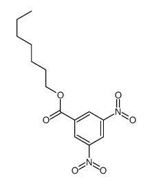 heptyl 3,5-dinitrobenzoate Structure