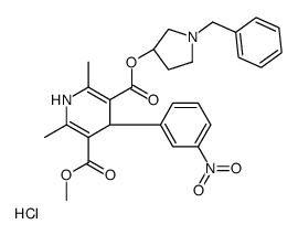 barnidipine hydrochloride结构式