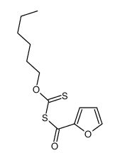 O-hexyl furan-2-carbonylsulfanylmethanethioate Structure